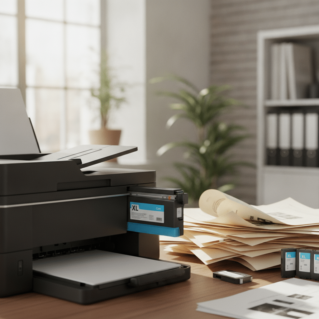 Drucker mit XLPatrone druckt viele Dokumente effizient Bild